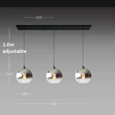 Kitchen Island Pendant Lights Bedside Hanging Lamp Bar Counter Dining Table Suspension Lamps