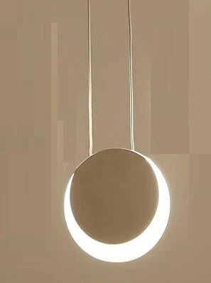 Moon Pendant Lights Loft Hanging Light Fixture Kitchen Hanglamp Living Room Bedside Lamp Luminaire