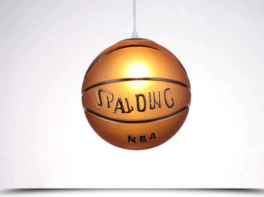 New Pendant Lights Football Glass Basketball Lamp Kitchen Hanglamp Bedroom Restaurant Children Room