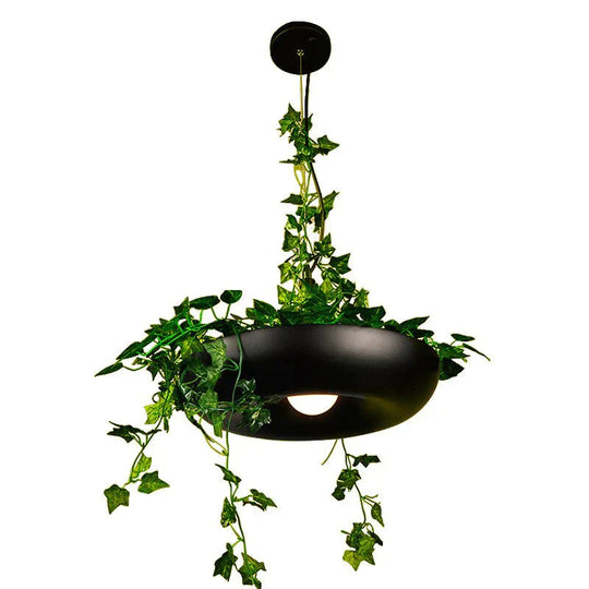 Nordic Aerial Flower Pot Pendant Light Study Creative Personality Bar Plant Potted Plants Babylon