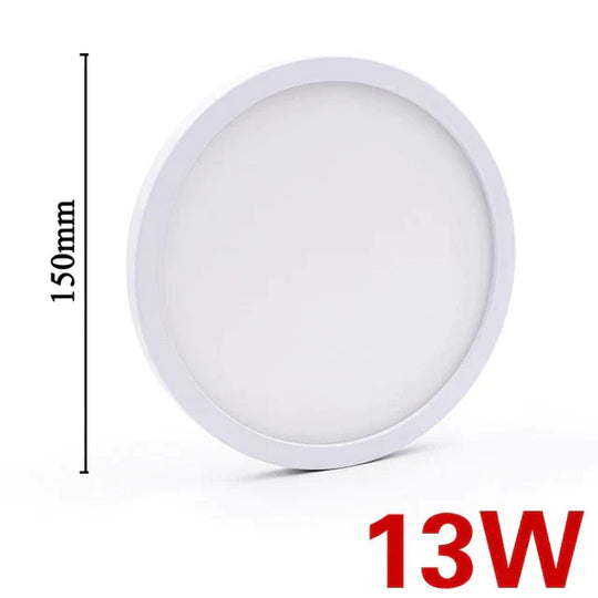 6W 9W 13W 18W 24W 36W 48W Led Circular Panel Light Surface Mounted Led Ceiling Light Lampada Lamp C