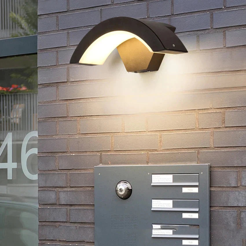 24W Led Outdoor Waterproof Walkway Front Door Garden Porch Wall Light Modern Indoor Corridor