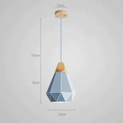 Modern Minimalist Design Pendant Lamp Nordic Creative Colorful Led Home Lighting Bar Restaurant