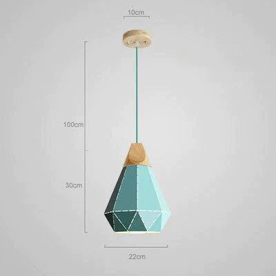 Modern Minimalist Design Pendant Lamp Nordic Creative Colorful Led Home Lighting Bar Restaurant