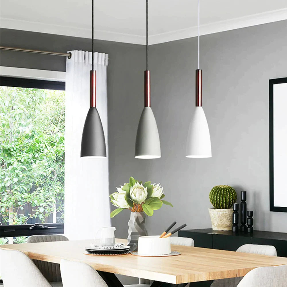 Nordic Simple Pendant Light E27 Led Modern Led Hanging Lamp For Bedroom Living Room Lobby