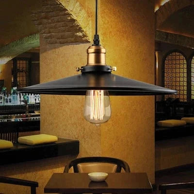 Edison Loft Style Vintage Industrial Retro Pendant Lamp Light E27 Holder Iron Restaurant Bar