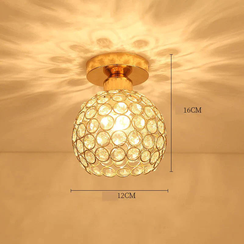 Plafonnier Led Ceiling Light Crystal Lamp Indoor Lighting For Bedroom Living Room Lights Fixture