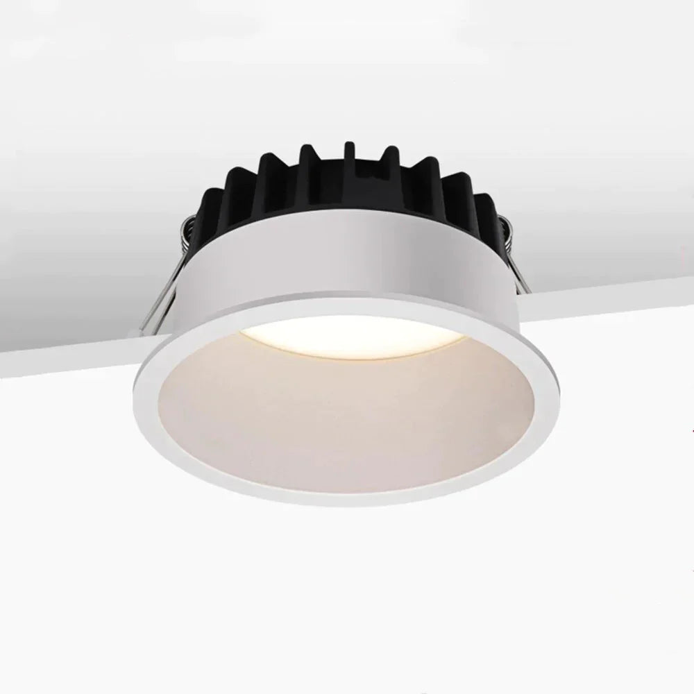 Three Color Light Changeable Led Spot Lights Recessed Ceiling Lamp 15W 10W 7W Living Room Simple