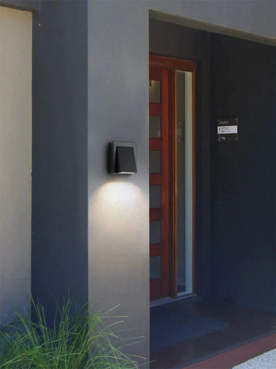 Modern Simple Creative Outdoor Waterproof Wall Lamp Led Courtyard Lamps Gate Terrace Balcony Garden