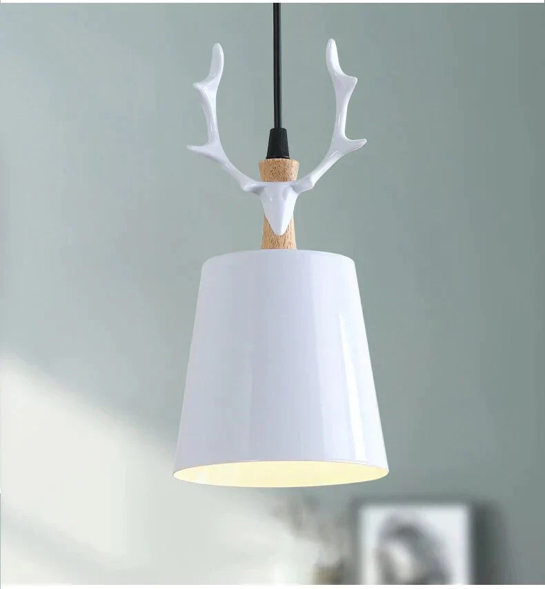 Antler Dining Room Pendant Light Simple Single Head Fashionable Personality Bar Bedside Led