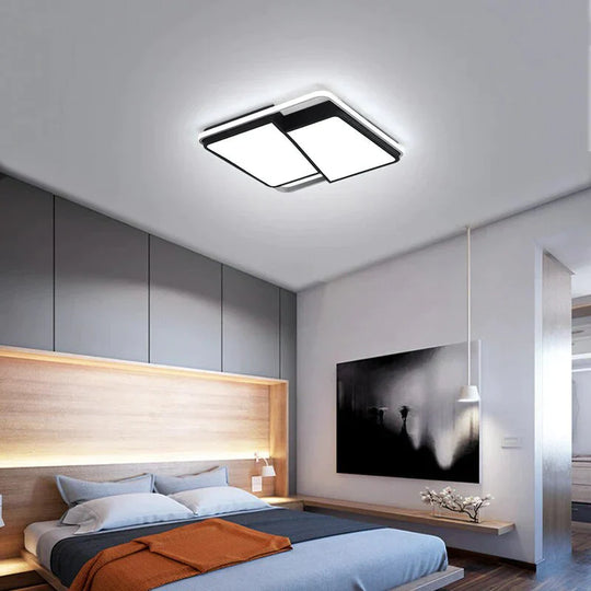 Modern Ceiling Lights Remote Dimmable Led Lamp Fixture For Dining Living Room Bedroom Kitchen Home