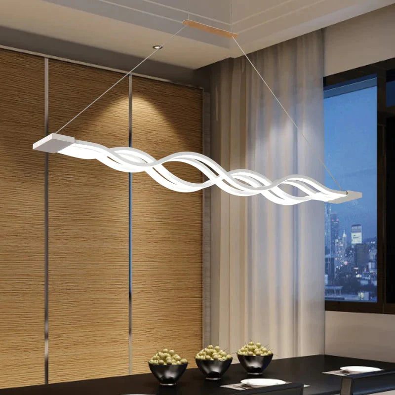 New Licht 30W/60W Pendant Lamp Fixture Lampara Colgante Dining Room Living Modern Led Lights Metal