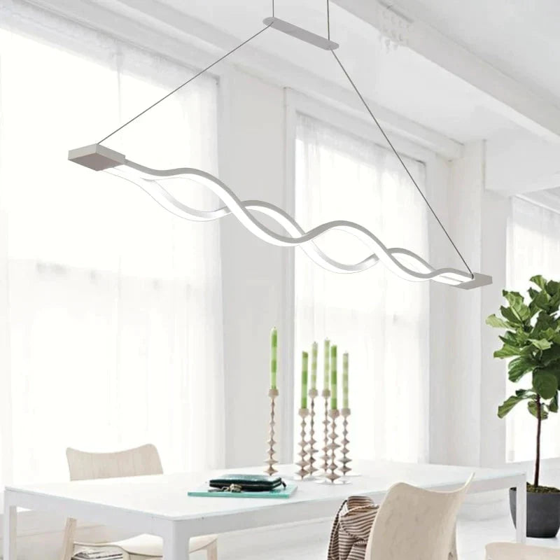 New Licht 30W/60W Pendant Lamp Fixture Lampara Colgante Dining Room Living Modern Led Lights Metal
