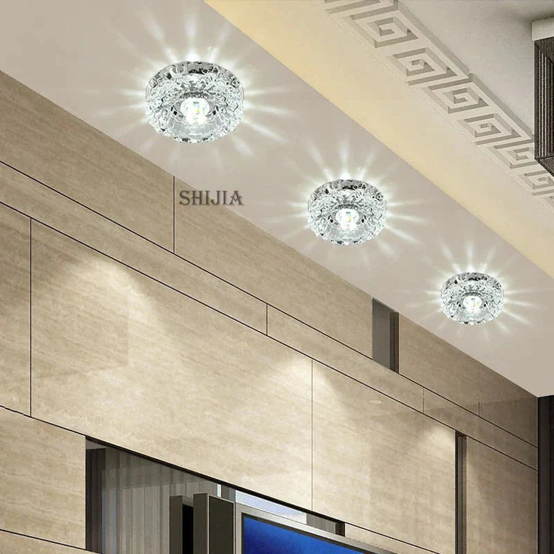 Flush Mount Small Led Ceiling Light For Art Gallery Decoration Front Balcony Lamp Porch Light