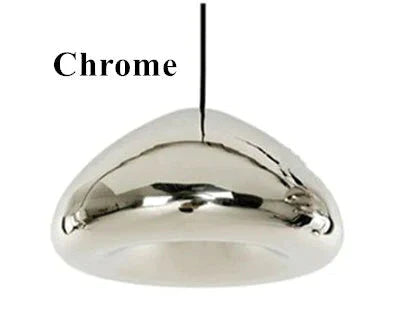 Modern Gold Bronze Sliver Shade Mirror Pendant Light E27 Led Glass Lamp Christmas Ball Lighting