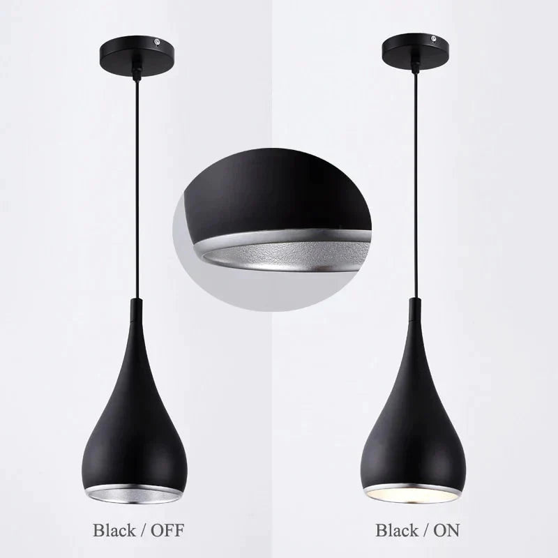 Modern Restaurant Pendant Lights Minimalist Led Hand Lamp Dining Room Lamps Indoor Decoration Home