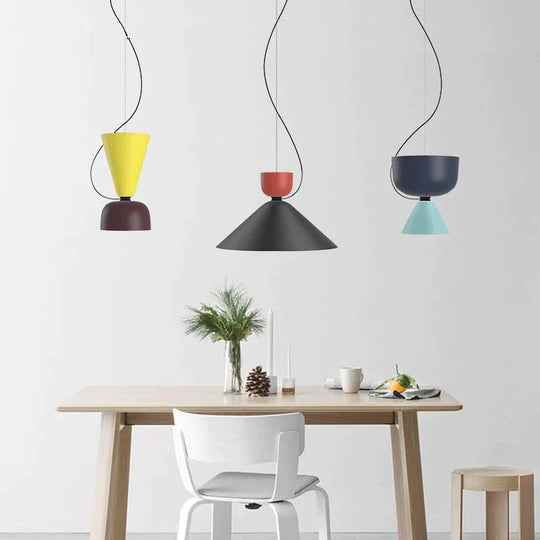 Modern Pendant Lights Lamp Kitchen Island Dining Living Room Shop Decoration Colorful Light