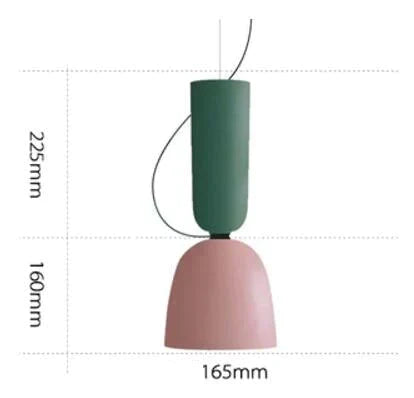 Modern Pendant Lights Lamp Kitchen Island Dining Living Room Shop Decoration Colorful Light 11