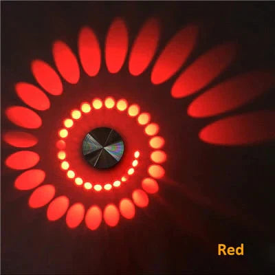 Modern Led Ceiling Light 3W Rgb Wall Sconce For Art Gallery Decoration Front Balcony Lamp Porch