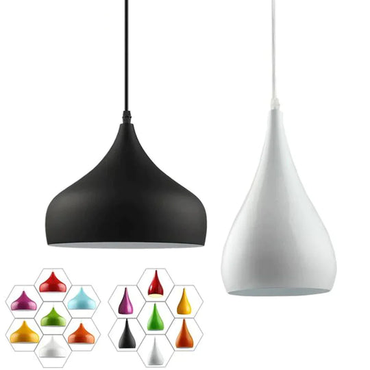 Modern Simple Led Pendant Light Aluminum Hanging Room Lamp