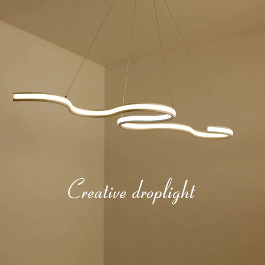 Length 1200Mm Modern Led Hanging Pendant Lights Dining Kitchen Room High Brightness Suspension