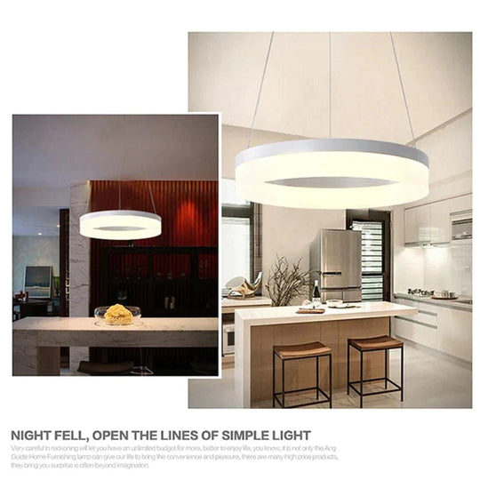 Modern Led Pendant Lights For Dining Room Lamparas Colgantes Pendientes Hanging Decoration Lamp