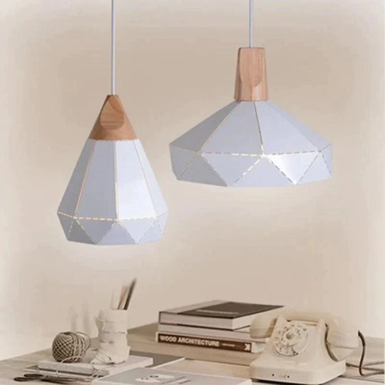 Pendant Lights Modern Lighting Lamps Diamond Shape Starry Metal Lamp For Kitchen Island Dinning
