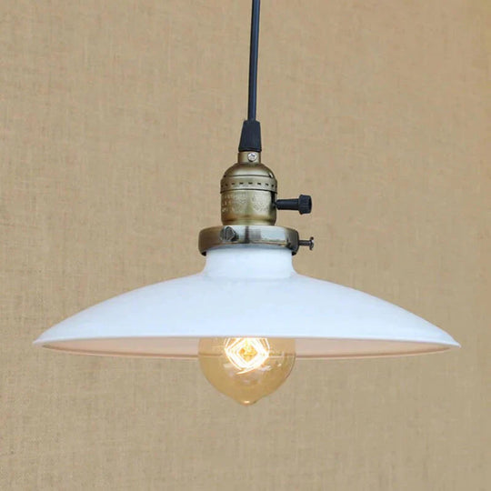 Vintage Hanging Light Modern Led Colorful Iron Pendant Lamp American Loft Style Bar/Restaurant