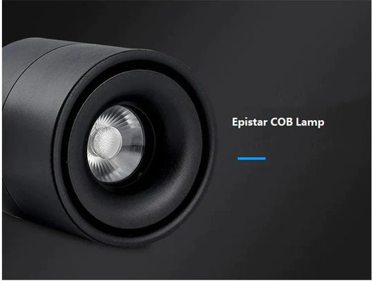 Led Surface Mounted Ceiling Light Foldable And 360 Degree Rotatable Cob Background