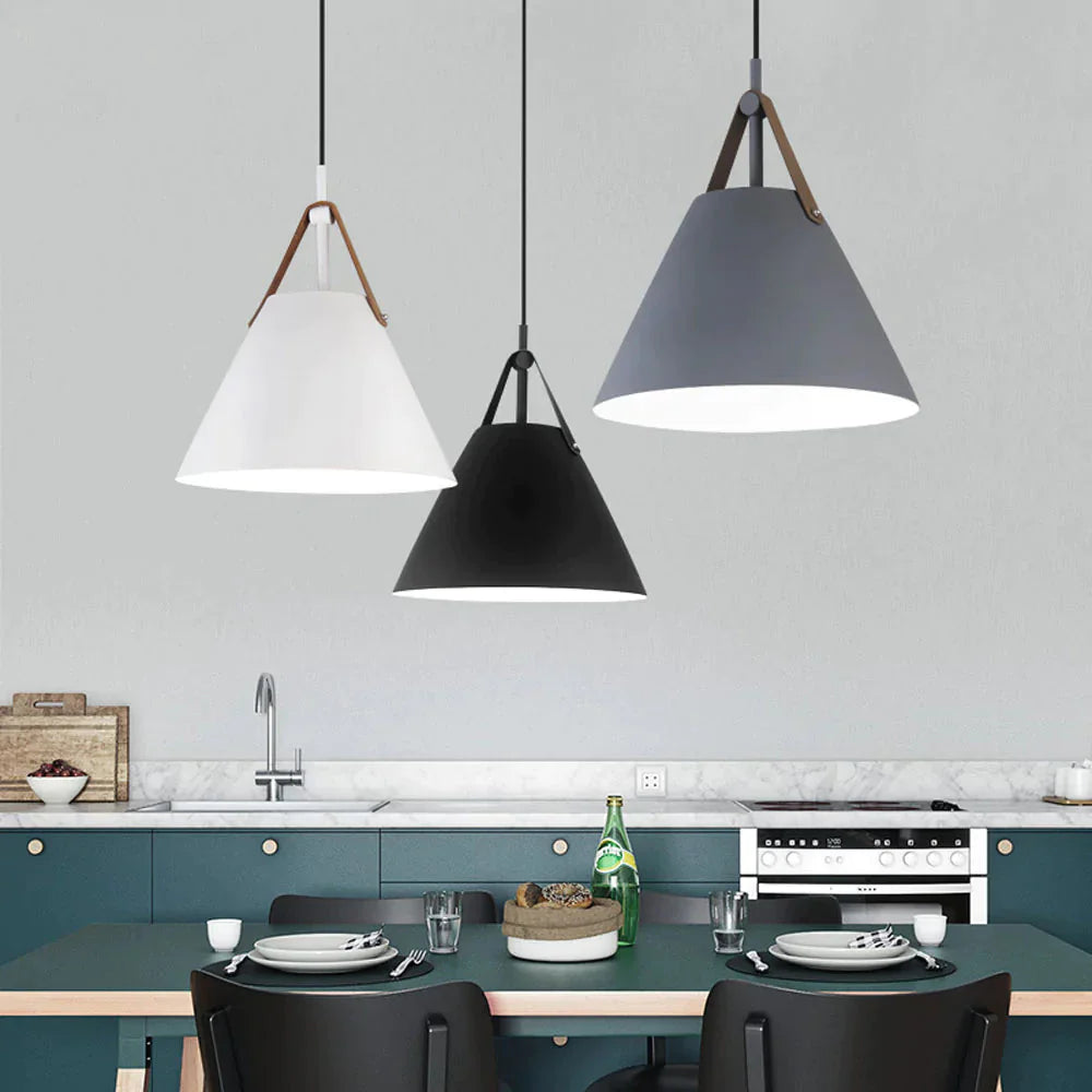 Nordic Restaurant Pendant Lights Led Handlamp Indoor Dinning Room Lamp Home Lighting Single - Three