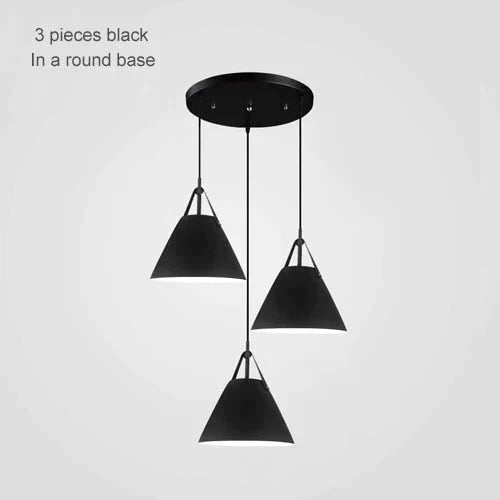 Nordic Restaurant Pendant Lights Led Handlamp Indoor Dinning Room Lamp Home Lighting Single - Three