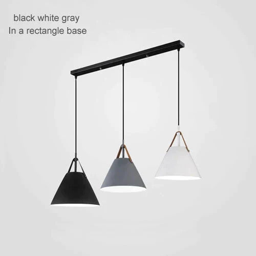 Nordic Restaurant Pendant Lights Led Handlamp Indoor Dinning Room Lamp Home Lighting Single - Three