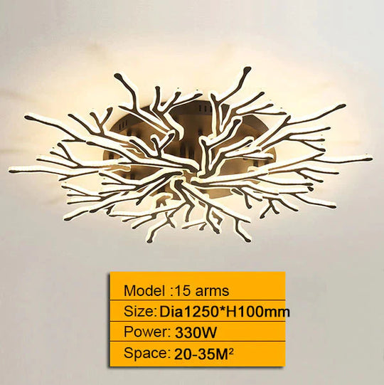 Modern Led Ceiling Lights For Living Room Master Bedroom Fixtures Home Lamp Diameter 1250Mm /