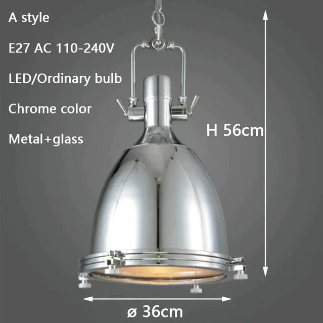 3 Style Loft Retro Industrial Hanging Hardware Metals Pendant Lamp Vintage E27 Led Lights For