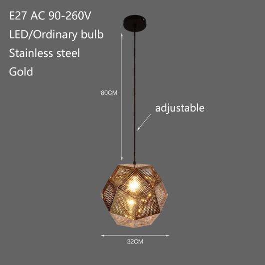 Industrial Football Shape Pendant Light Led E27 Loft Vintage Hanging Lamp With 3 Colors For Parlor