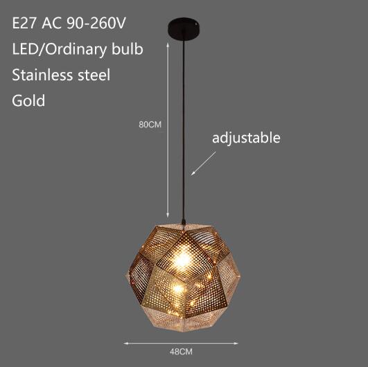 Industrial Football Shape Pendant Light Led E27 Loft Vintage Hanging Lamp With 3 Colors For Parlor