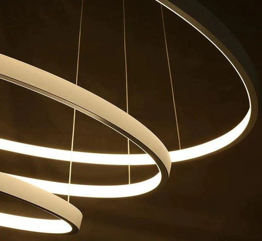 Modern Led Simple Pendant Lights Lamp For Living Room Cristal Lustre Hanging Ceiling Fixtures