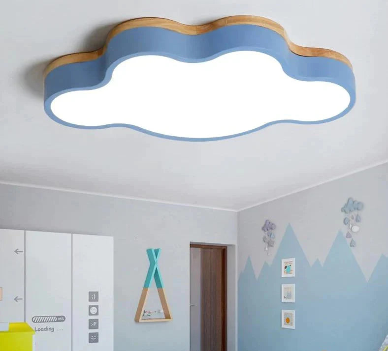 Hot Kids Room Led Ceiling Lights For Bedroom Lamps Modern With Color Polarizer Luminaria Deco