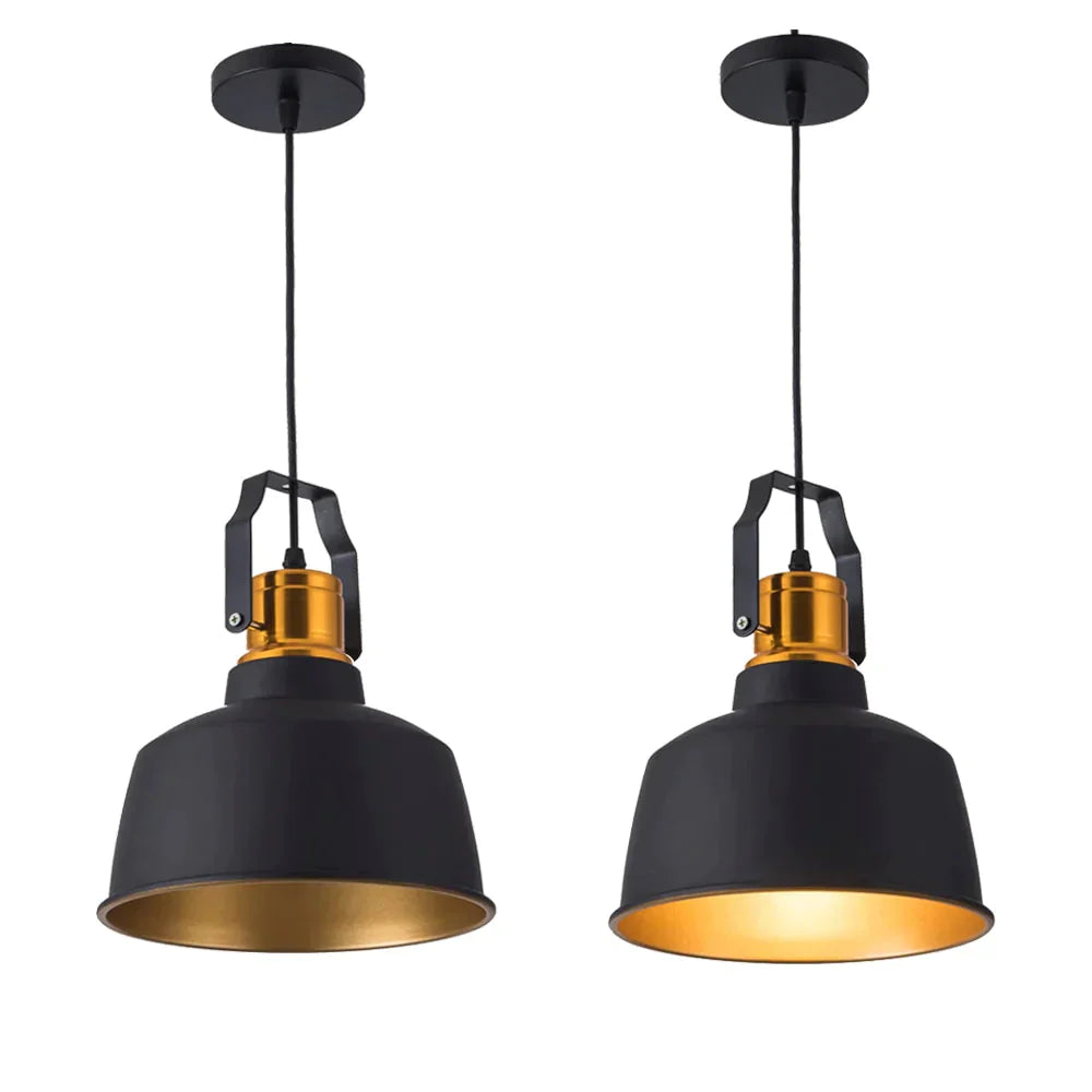 Led Pendant Lights Vintage Loft Aluminum Hanging Lamp