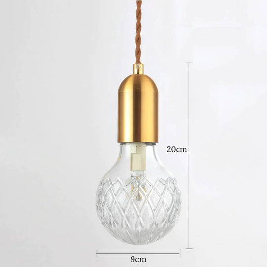 Modern G9 Led Pendant Lights Crystal Glass Handlamp Nordic Lamps For Living Room/Restaurant/Home