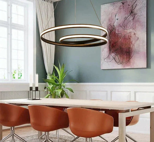 Modern Led Pendant Lights Luminaire Suspendu Light Fixtures For Living Room Dining Lampara Colgante