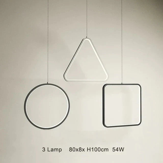 Creative Pendant Lights Led Modern For Dinning Room Suspension Hanging Ceiling Lamp Home Lighting