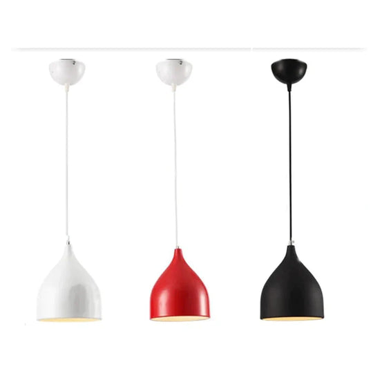 Lukloy Modern Ceiling Lamp Metal Led Pendant Lights For Home Restaurant Dining Room Kitchen Island