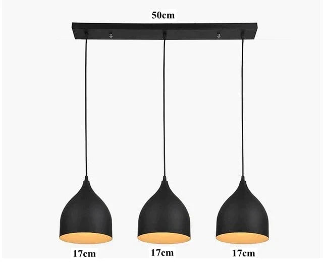 Lukloy Modern Ceiling Lamp Metal Led Pendant Lights For Home Restaurant Dining Room Kitchen Island