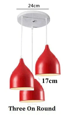 Lukloy Modern Ceiling Lamp Metal Led Pendant Lights For Home Restaurant Dining Room Kitchen Island