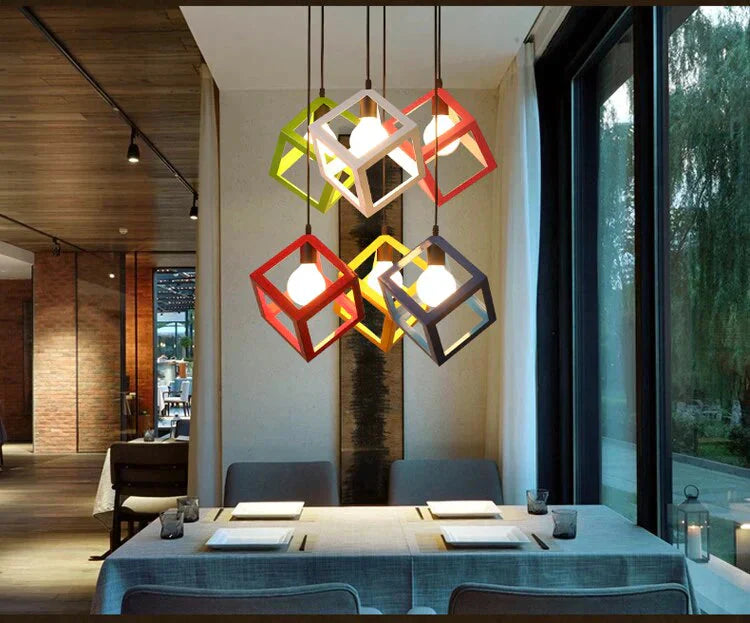 Modern Pendant Ceiling Lamps Loft Decoration Nordic Light Hanglamp Hanging Kitchen Fixture Lustre