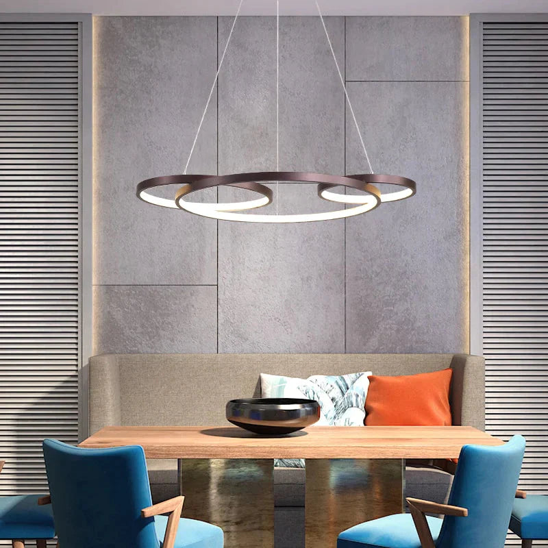 Modern Led Pendant Lights For Dining Room Living Kitchen Hanging Lamp Fixtures