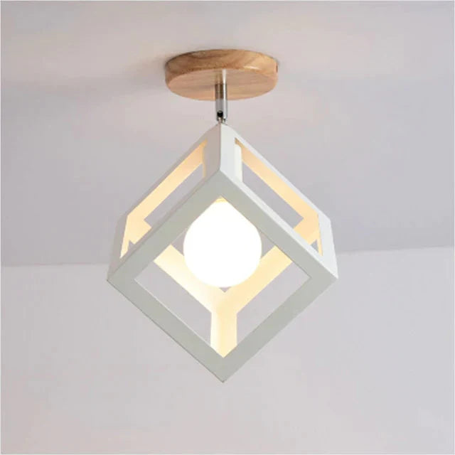 Led Pendant Light American Loft Corridor Balcony Room Lamp Nordic Simple Lights Indoor Lighting