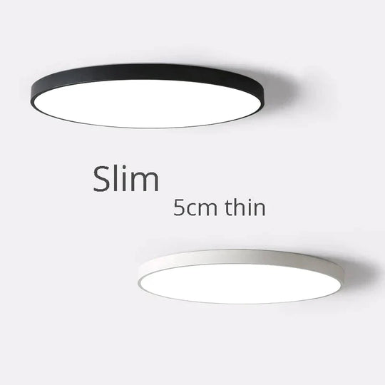 Nordic Led Ceiling Lights Ultra Thin Modern Lighting