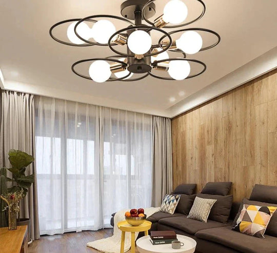 Modern Led Pendant Lights For Living Room Bedroom Lamparas Salon Techo Lighting Industrial Decor